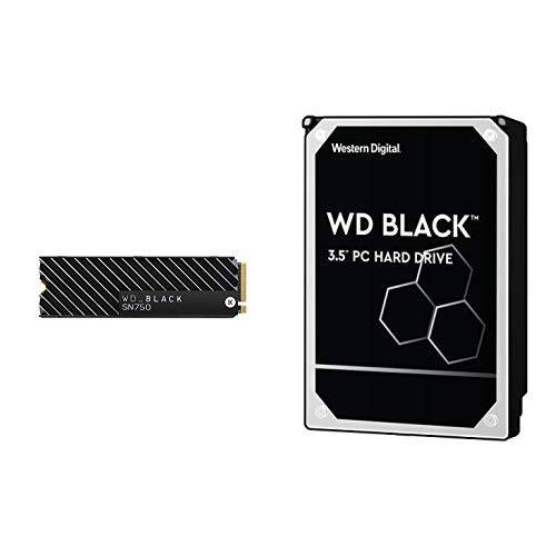 WD_Black SN750 250GB NVMe 내장 게이밍 - Gen3 PCIe, M.2 2280, 3D 낸드 - WDS250G3X0C