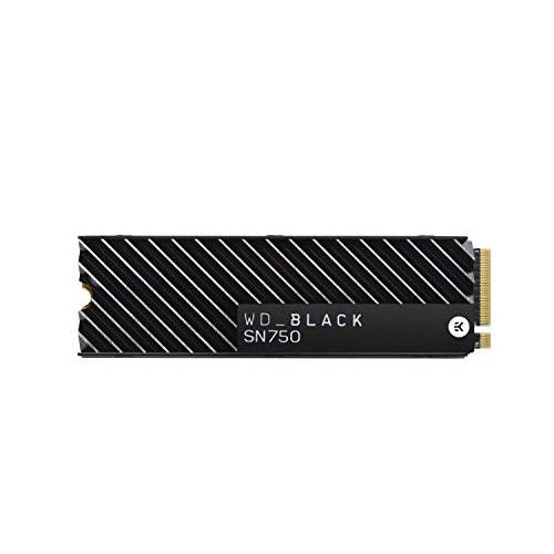 WD_Black SN750 1TB nVME 내장 게이밍 SSD 방열판 - Gen3 PCIe M.2 2280 3D 낸드 - WDS100T3XHC 포함