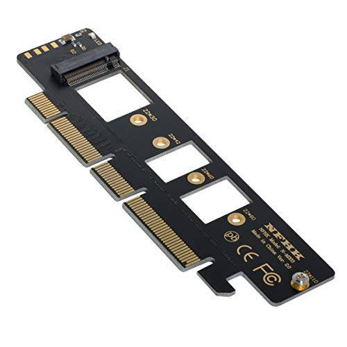 Xiwai NGFF M.2 M-Key NVME AHCI SSD to PCI-E 3.0 16x 4X 어댑터 for 110mm 80mm SSD