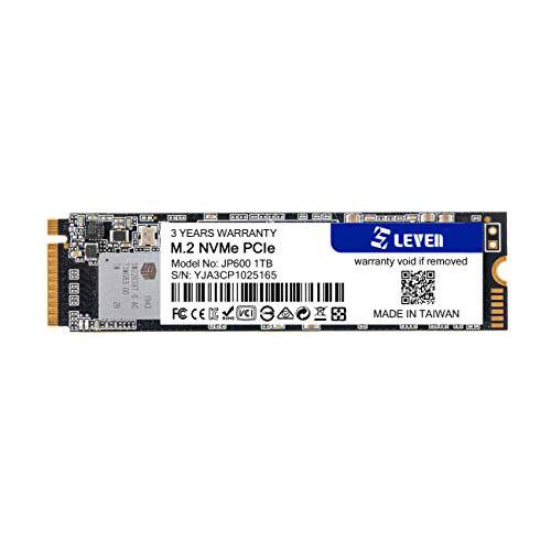 LEVEN 1TB 3D 낸드 NVMe Gen3x4 PCIe M.2 2280 SSD(Solid State 드라이브)- 익스트림 퍼포먼스 그래핀 스티커 and DRAM Cache - Read Up to 3400MB/ S, Write Up to 3000MB/ s - (JPR700-1TB)