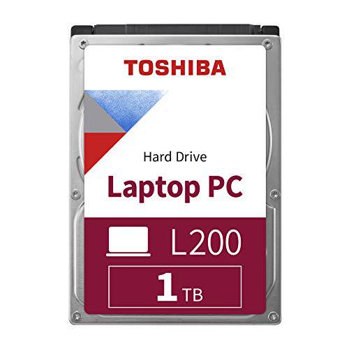 Toshiba L200 휴대용 2.5 7mm 1TB SATA HDD ’벌크, 대용량’ (HDWL110UZSVA)