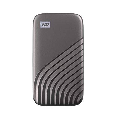 Western Digital 1TB My Passport SSD 외장 휴대용 드라이브, 그레이, Up to 1050 MB/ s - WDBAGF0010BGY-WESN