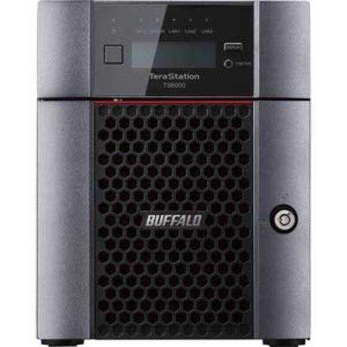 BUFFALO TeraStation 6400DN 8TB 데스크탑 NAS 하드 드라이브 포함+  스냅사진 (2 x 4TB, 4 베이) (TS6400DN0802)