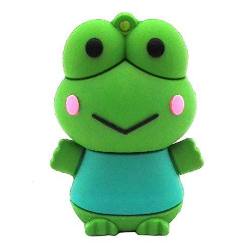 Aneew 16GB 카툰 동물 Frog USB 플래시드라이브 메모리 썸 스틱 Pendrive