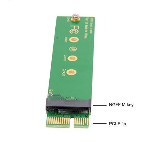 Chenyang NGFF M-Key NVME AHCI SSD to PCI-E 3.0 1x x1 버티컬 어댑터 XP941 SM951 PM951 960 EVO SSD