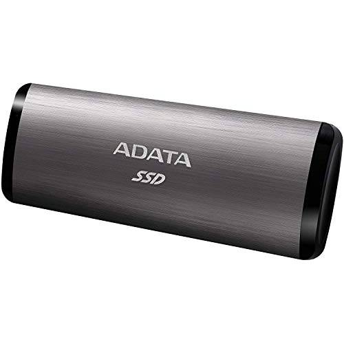 ADATA SE760 초고속 USB 3.2 세대 2 USB-C Up to 1000 MB/ s 외장 휴대용 SSD (2 TB, 그레이)