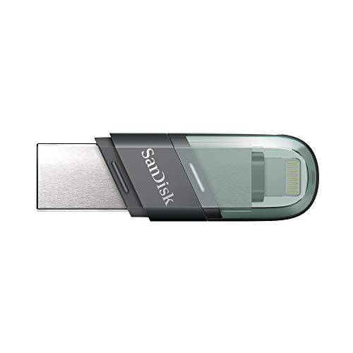 SanDisk 256GB iXpand USB 플래시드라이브 플립 SDIX90N-256G