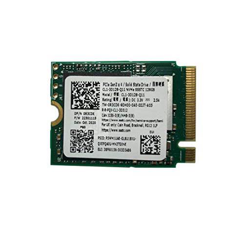 SSSTC CL1 128GB PCIe NVMe M.2 세대 3 x 4 2230 SSD, 0R3CDK, CL1-3D128-Q11