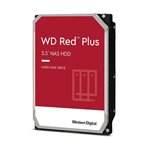 Western 디지털 14TB WD 레드 플러스 NAS 내장 하드디스크 HDD - 5400 RPM, SATA 6 GB/ S, CMR, 512 MB Cache, 3.5 - WD140EFFX