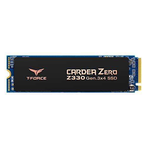 팀그룹 T-FORCE CARDEA ZERO Z330 2TB SLC Cache 그래핀 구리 포일 3D 낸드 TLC NVMe PCIe Gen3 x4 M.2 2280 게이밍 내장 SSD (Read/ Write 2, 100/ 1, 600 MB/ S)  노트북&  데스크탑 TM8FP8002T0C311