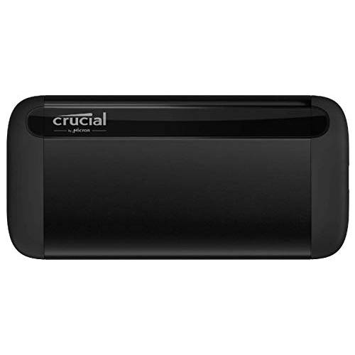 Crucial X8 2TB 휴대용 SSD  up to 1050MB/ s  USB 3.2  외장 SSD,  USB-C,  USB-A  CT2000X8 SSD9