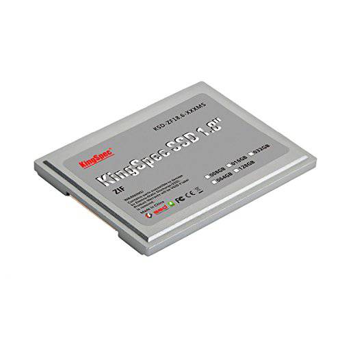 KingSpec 256GB 1.8-inch ZIF 40-pin SSD 솔리드 State 디스크 SMI 컨트롤러 (MLC)