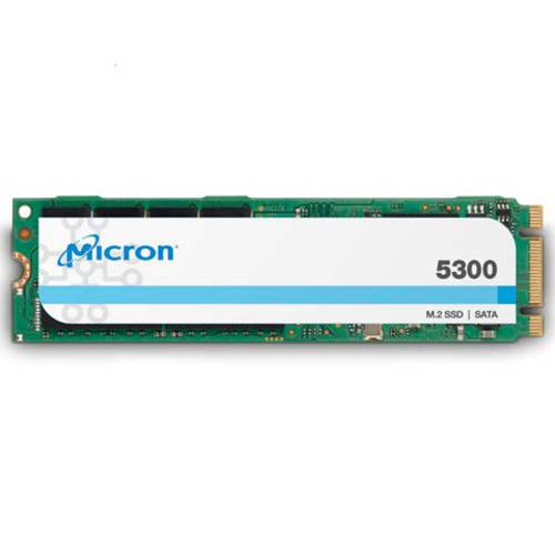 Micron MTFDDAV240TDU-1AW1ZABYY 5300 부트 240GB, SATA, M.2, 22x80mm, 3D TLC, 1DWPD.