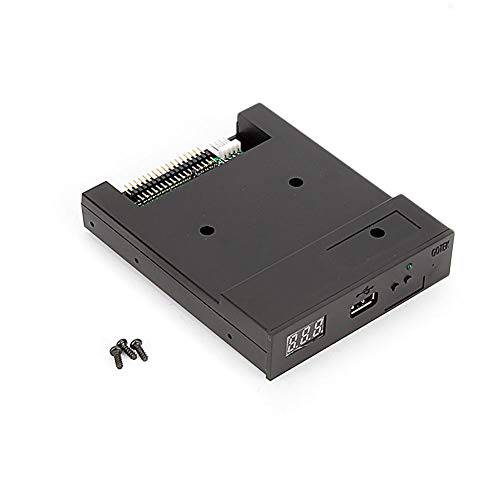 플로피&  테이프 Drives-3.5” 1.44MB Sfr1m44-u100k Updated 버전 USB 플래시 디스크 플로피 드라이브 에뮬레이터+ CD 스크류 블랙