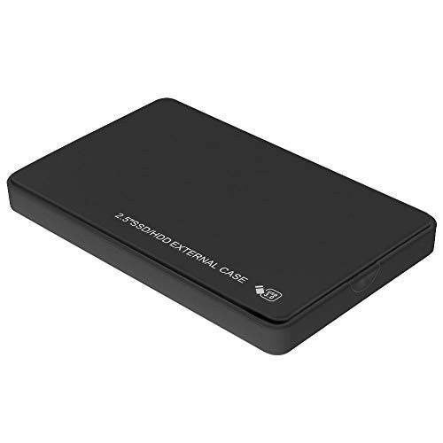 Sugoyi High-Speed USB 3.0 인터페이스 하드디스크 외장 케이스, HDD 박스, ABS 재질 5GB/ ps Ultra-Thin WINDOWS7/ XP/ Vista 2.5-Inch 하드디스크s(Black)