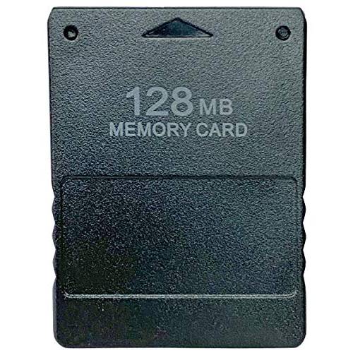 디트로이트 포장 Co. 고속 메모리 카드 플레이스테이션 2, 호환가능한 소니 PS2, 128MB (2043 블록)