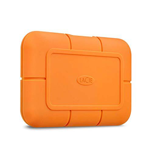 LaCie 러그드 SSD 1 TB SSD : USB-C USB 3.0 썬더볼트 3, 드롭 충격 먼지 방수. Works Mac, 아이패드 and PC 컴퓨터 데스크탑 노트북, 1 개월 Adobe CC Inc, (STHR1000800)