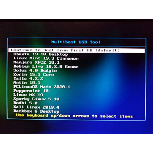 32gb Multiboot USB 플래시드라이브, 15 Bootable 리눅스 시스템. Learn 리눅스