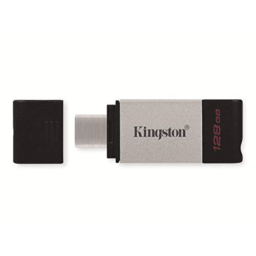 Kingston DataTraveler 80 128GB USB Type-C 플래시드라이브 (DT80/ 128GB), 메탈