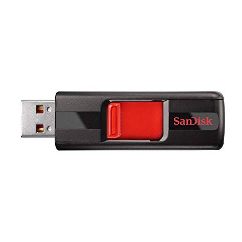 SanDisk 64GB Cruzer USB 2.0 플래시드라이브 - SDCZ36-064G-B35, 블랙