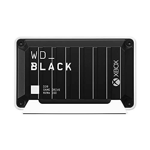 WD_Black 1TB D30 게임 드라이브 SSD 엑스박스 원, 휴대용 외장 SSD, 호환가능한 엑스박스 and PC, Up to 900MB/ s - WDBAMF0010BBW-WESN