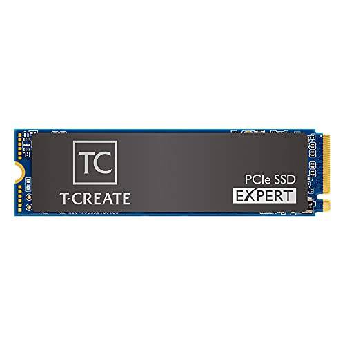 팀그룹 T-Create 엑스퍼트 1TB DRAM Creators 3D 낸드 TLC NVMe 1.3 M.2 PCIe Gen3x4 2280 내장 SSD Read/ Write 스피드 up to 3, 400/ 3, 000 MB/ s (6, 000TBW)  노트북& PC 데스크탑 TM8FPF001T0C711