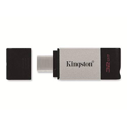 Kingston DataTraveler 80 32GB USB Type-C 플래시드라이브 (DT80/ 32GB), 메탈