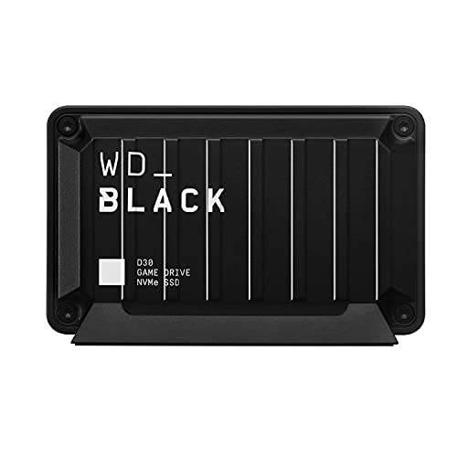 WD_BLACK 500GB D30 게임 드라이브 SSD - 휴대용 외장 SSD, 호환가능한 플레이스테이션,  엑스박스, & PC, Up to 900MB/ s - WDBATL5000ABK-WESN
