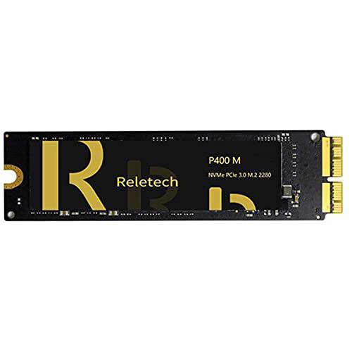 Reletech 512GB SSD NVMe M.2 세대 3x4 업그레이드 SSD 맥북 에어( 미드 2013-2017) 맥북 프로 (레티나, Late 2013 - 미드 2015) Mac Pro(2013)& 미니 (2014), iMac(2013-2017) (P400M, 512GB)