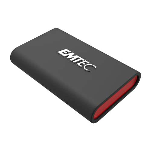 Emtec 1TB X210 Elite SATA III 휴대용 SSD (SSD) 낸드 테크놀로지 ECSSD1TX210