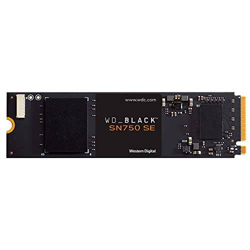 WD_BLACK 1TB SN750 SE NVMe 내장 게이밍 SSD SSD - Gen4 PCIe, M.2 2280, Up to 3, 600 MB/ s - WDS100T1B0E