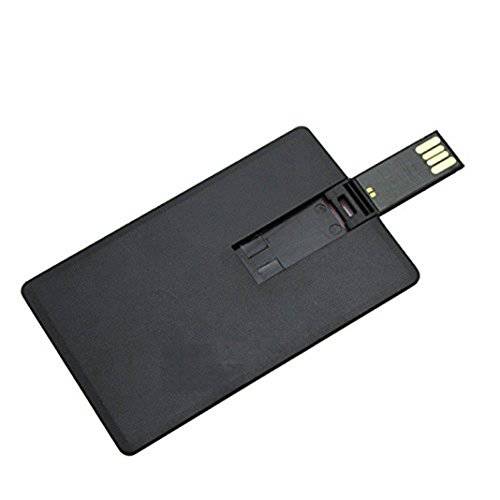 Aneew 32GB 블랙 신용 뱅크 카드 USB 플래시드라이브 펜 드라이브 메모리 스틱