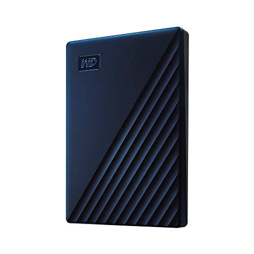 WD 드라이브 크롬북 2TB, 휴대용 하드디스크 초고속 USB-A 케이블