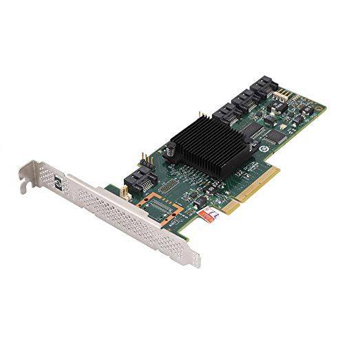 fosa SSD 정렬 카드 4-Port RAID 스토리지 컨트롤러 카드 6GB SATA/ SAS 정렬 카드 LSI IR/ IT 모드, 윈도우 10/ 8/ 7 Driver(LSI IR)