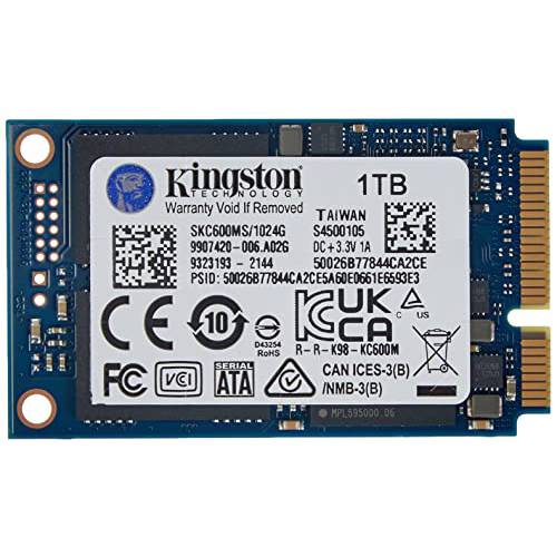 Kingston KC600 SSD 1024GB SATA3 mSATA - SKC600MS/ 1024G