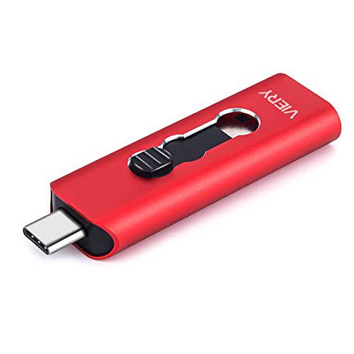 USB 플래시드라이브 64G, 2-in-1 듀얼 USB 타입 -C 메모리 스틱 USB 포토 스틱 USB 3.0 64gb 썸 드라이브 안드로이드 스마트폰, 태블릿, PC.(64GB)