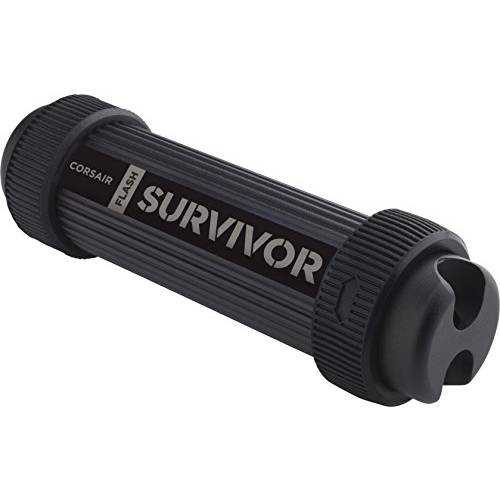 커세어 플래시 Survivor 스텔스 32GB USB 3.0 플래시드라이브, 블랙