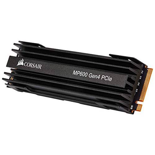 커세어 포스 시리즈 MP600 2TB Gen4 PCIe x4 NVMe M.2 SSD (up to 4, 950MB/ s 연속 Read and 4, 250MB/ s 연속 Write 속도, High-Density 3D TLC 낸드, M.2 2280 폼 팩터) 블랙