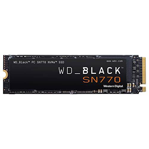 WD_BLACK 1TB SN770 NVMe 내장 게이밍 SSD SSD - Gen4 PCIe, M.2 2280, Up to 5, 150 MB/ s - WDS100T3X0E