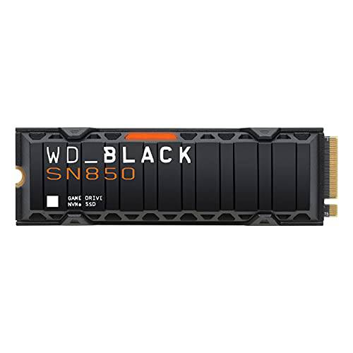 WD_BLACK 2TB SN850 NVMe 내장 게이밍 SSD SSD  히트싱크 - works 플레이스테이션 5, Gen4 PCIe, M.2 2280, Up to 7, 000 MB/ s - WDS200T1XHE