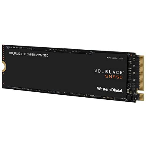 Western 디지털 WD 500GB WD_Black SN850 NVMe PCIe 4.0 M.2 내장 게이밍 SSD Without 히트싱크
