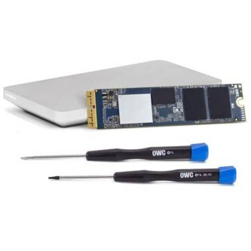 OWC 2.0TB Aura 프로 X2 Complete SSD 업그레이드 솔루션  툴& OWC 엔보이 프로 인클로저 호환가능한 맥북 에어 ( 미드 2013-2017) and 맥북 프로 (레티나, Late 2013 - 미드 2015)