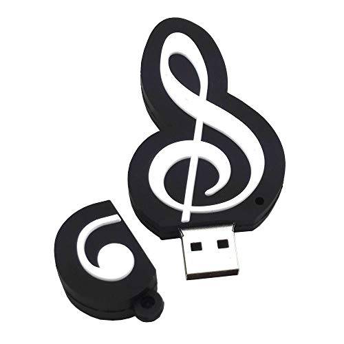 WooTeck 64GB 카툰 음악 노트 USB Falsh 드라이브 메모리 스틱