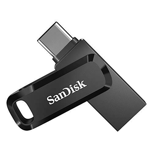 SanDisk 128GB 울트라 듀얼 드라이브 고 USB Type-C 플래시드라이브,  블랙 - SDDDC3-128G-G46