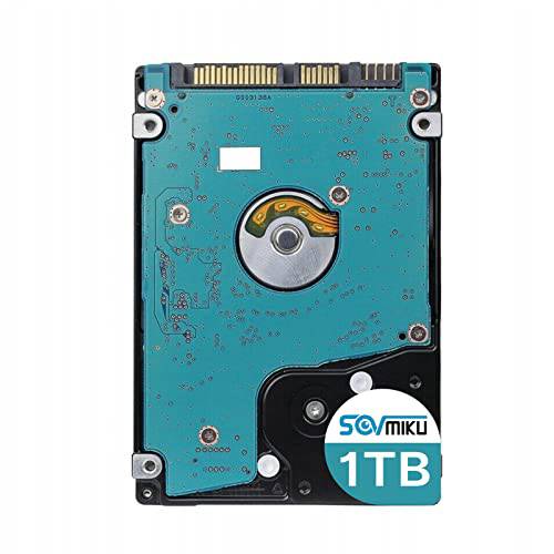 Sovmiku 1TB 감시 내장 하드디스크, 2.5 SATA 시리즈 6Gb/ s 128MB Cache 5400 RPM HDD NVR 보안카메라, CCTV 시스템