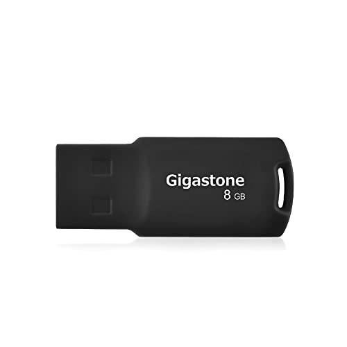 Gigastone 8GB USB 2.0 플래시드라이브, 캡리스 디자인 펜 드라이브