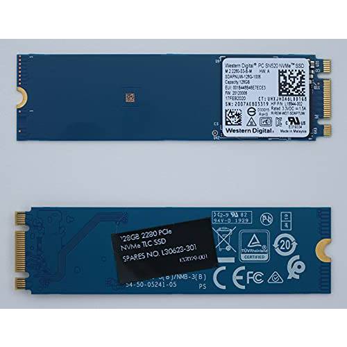 Western 디지털 PC SN520 128GB PCIe NVMe M.2 SSD 내장 SSD OEM 패키지