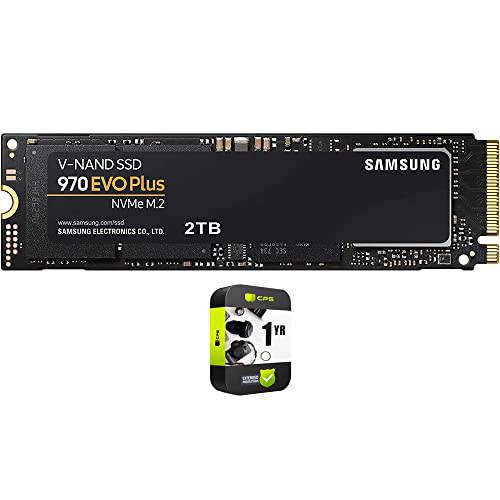 삼성 MZ-V7S2T0B/ AM 970 EVO 플러스 NVMe M.2 SSD 2TB 번들,묶음 1 YR CPS 강화 프로텍트 팩