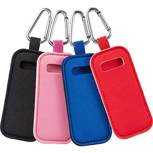 인시그니아 - USB 플래시드라이브 케이스 (4-Pack) - 블랙/ 핑크/ 블루/ 레드