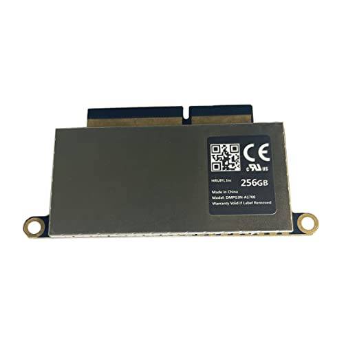 HRUIYL 256GB NVMe PCle SSD 3D TLC 플래시 하드디스크 툴 업그레이드 2016 2017 13 맥북 프로 A1708（EMC 2978/ 3164 Non-Touch 바 모델 (Late 2016-Mid 2017 Year) (256GB)